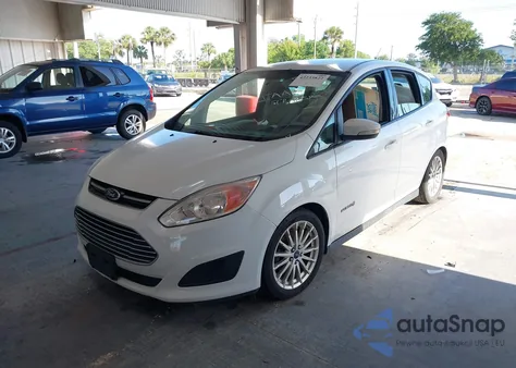 2013 Ford C-Max Hybrid Se from USA, damaged, VIN 1FADP5AU2DL541573